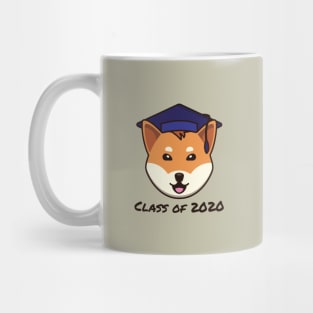 Cute graduated Shiba Inu | Class of 2020 Mug